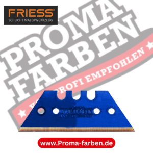 Friess Techno Blue Marlin Trapezklinge klein 1 Pack = 100 Klingen kaufen bei Proma Farben.de Maler Fachhandel & Onlineshop