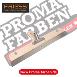 Friess Techno Flächenrakel mit Stielhalter 560 mm rostfrei kaufen bei Proma Farben.de Maler Fachhandel & Onlineshop