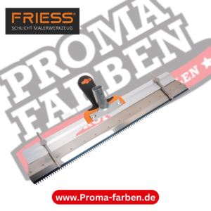 Friess Techno Flächenrakel 560 mm / R2 mit Distanzstifte Friess Techno Flächenrakel 560 mm / R2 mit Distanzstifte kaufen bei Proma Farben.de Maler Fachhandel & Onlineshop