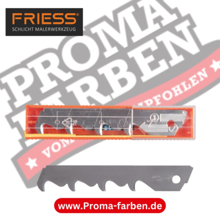 Friess Techno Haken Abbrechklinge 0,65mm 4Schneiden kaufen bei Proma Farben.de Maler Fachhandel & Onlineshop