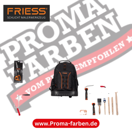 Friess Techno Azubi Werkzeugrucksack 2024 34 tlg kaufen bei Proma Farben.de Maler Fachhandel & Onlineshop