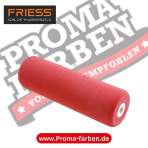 Friess Techno MicroCrater Schaumwalze 18 cm beidseitig rund kaufen bei Proma Farben.de Maler Fachhandel & Onlineshop