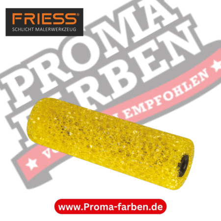 Friess Techno Rolloschaum Heizkörperwalze Breite 10cm grob kaufen bei Proma Farben.de Maler Fachhandel & Onlineshop