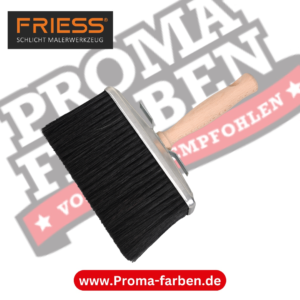 Friess Techno Deckenbürste Luxus 8 x 18 cm schwarze Chinaborste kaufen bei Proma Farben.de Maler Fachhandel & Onlineshop