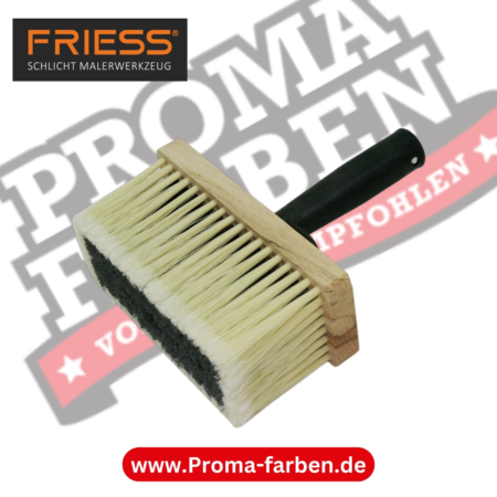 Friess Techno Deckenbürste Holzrücken 7x17cm Kunstborste kaufen bei Proma Farben.de Maler Fachhandel & Onlineshop