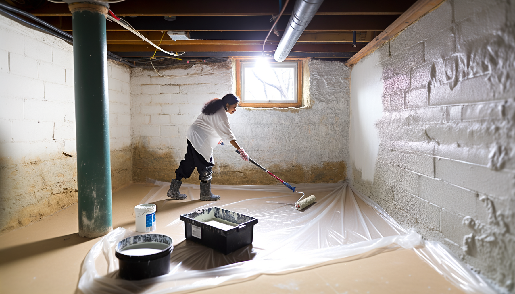 Keller streichen – ProMa Farben Hamburg