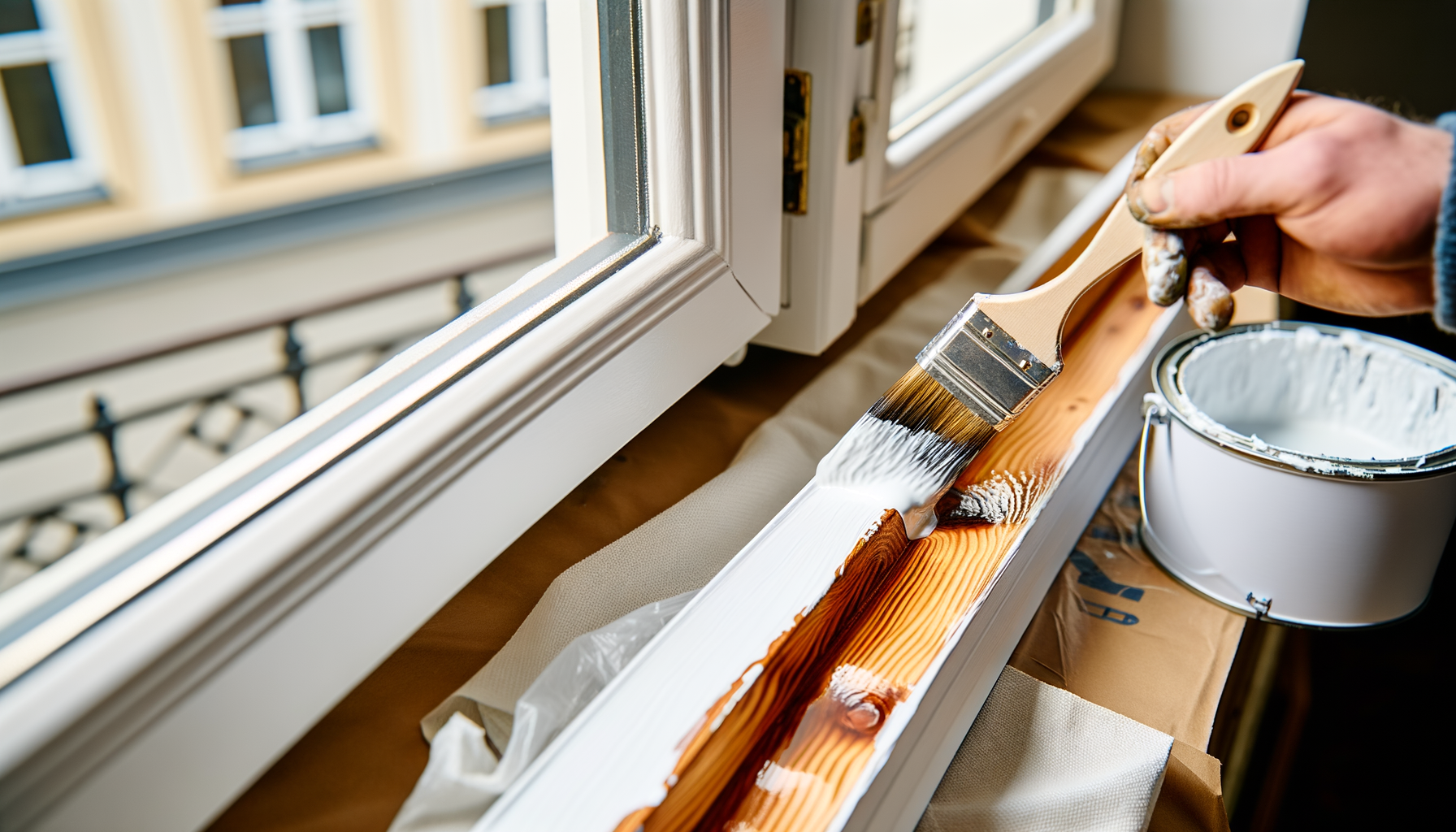 Ölfarbe streichen – ProMa Farben Hamburg