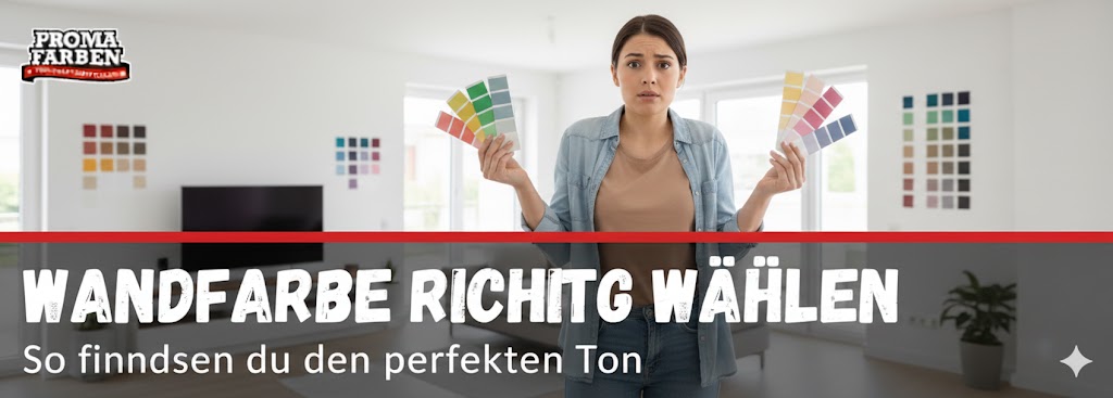 Wandfarbe richtig wählen: Der ultimative Kaufratgeber