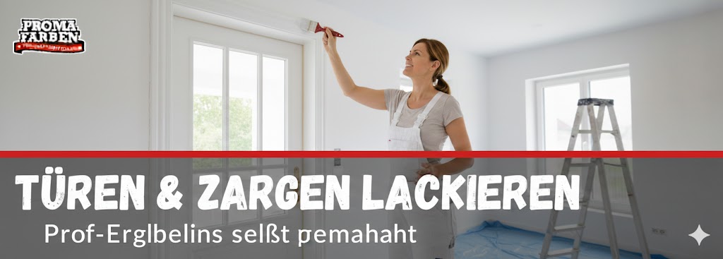 Türen & Zargen lackieren: Profi-Ergebnis selbst gemacht