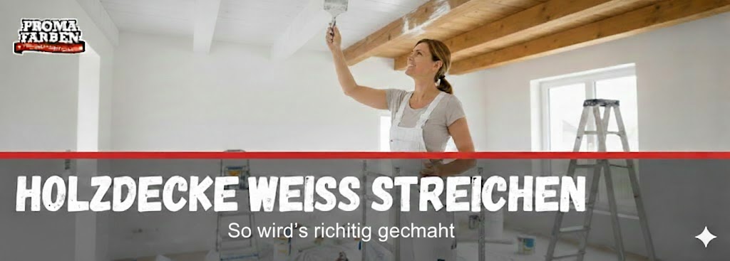 holzdecke weiss streichen Ratgeber