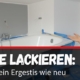 Badewanne lackieren