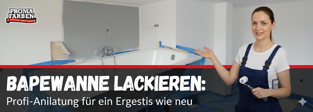 Badewanne lackieren