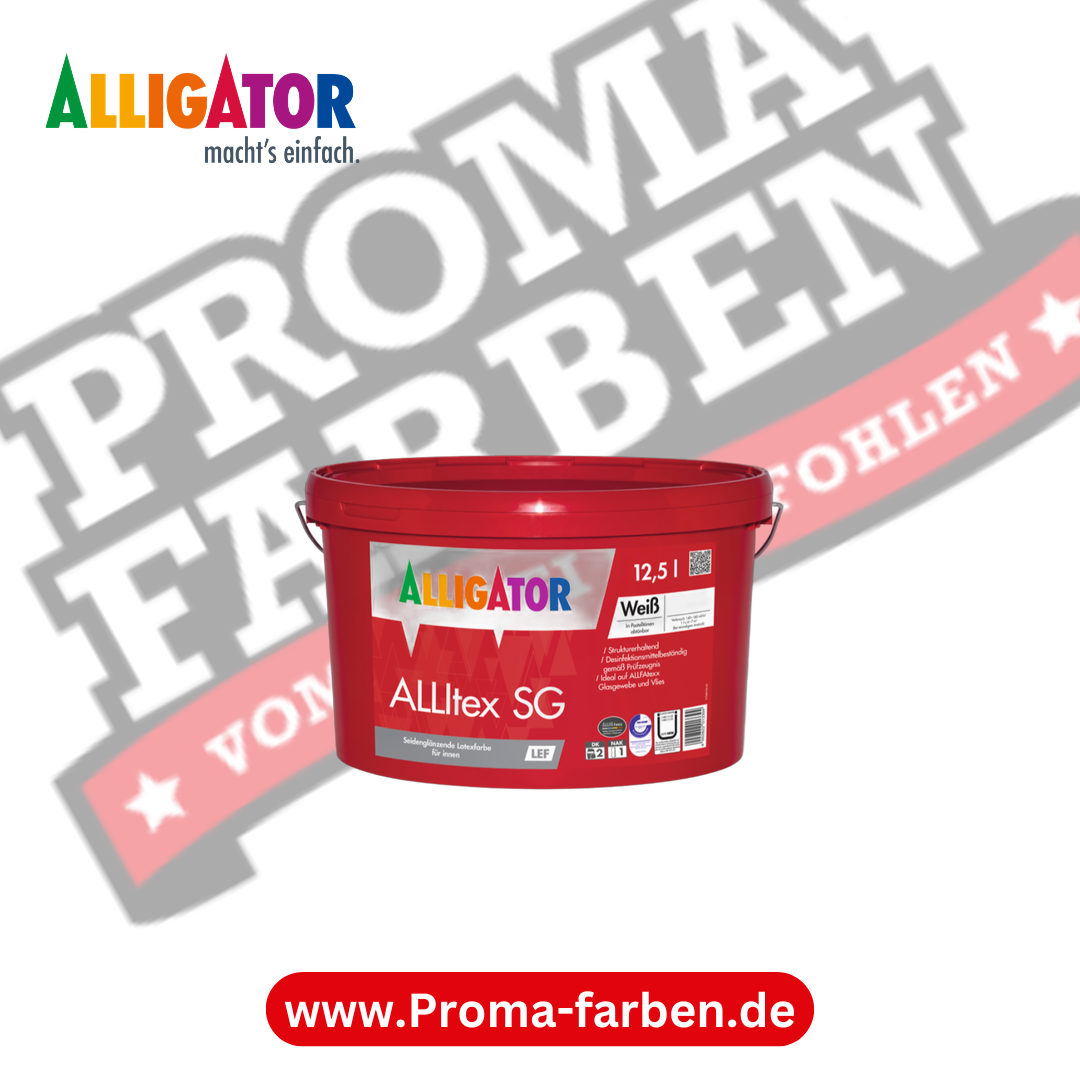 Alligator ALLItex SG LEF Wandfarbe kaufen bei Proma Farben.de Maler Fachhandel & Onlineshop