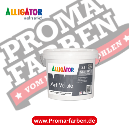 Alligator Art Velluto – getönt – metallisch schattierende Spachteltechnik kaufen bei Proma Farben.de Maler Fachhandel & Onlineshop