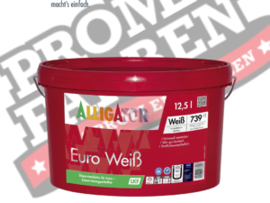 Alligator Euro Weiß LEF/LKF Wandfarbe kaufen bei Proma Farben.de Maler Fachhandel & Onlineshop