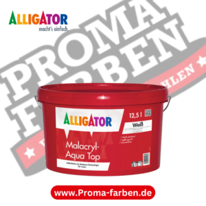 Alligator Malacryl-Aqua Top Wandfarbe Alligator Malacryl-Aqua Top Wandfarbe kaufen bei Proma Farben.de Maler Fachhandel & Onlineshop