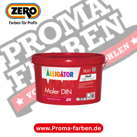 Alligator Maler DIN LEF Wandfarbe kaufen bei Proma Farben.de Maler Fachhandel & Onlineshop