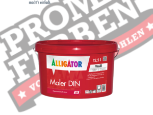 Alligator Maler DIN LEF Wandfarbe kaufen bei Proma Farben.de Maler Fachhandel & Onlineshop