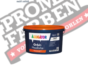 Alligator Orbit-Hausfarbe LEF Fassadenfarbe kaufen bei Proma Farben.de Maler Fachhandel & Onlineshop