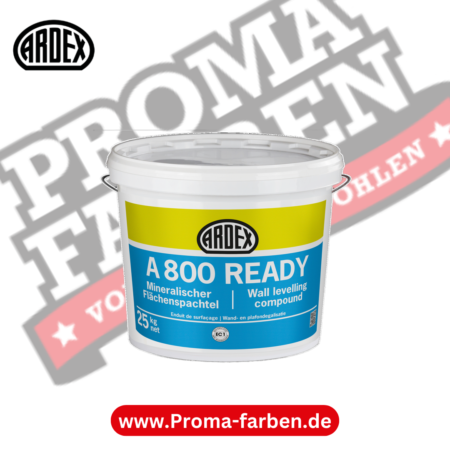 ARDEX A 800 Ready gebrauchsfertige Leichtspachtelmasse kaufen bei Proma Farben.de Maler Fachhandel & Onlineshop