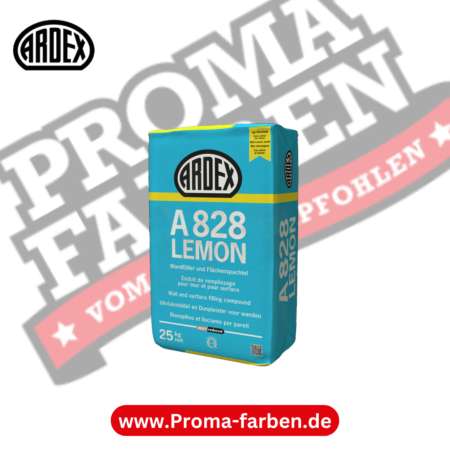 ARDEX A 828 LEMON Wandfüller und Flächenspachtel kaufen bei Proma Farben.de Maler Fachhandel & Onlineshop