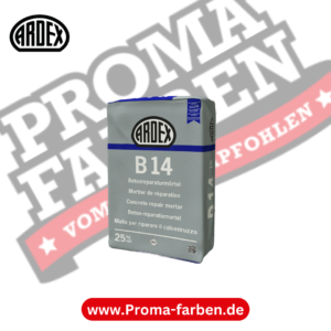 ARDEX B 14 Betonreparaturmörtel ARDEX B 14 Betonreparaturmörtel kaufen bei Proma Farben.de Maler Fachhandel & Onlineshop
