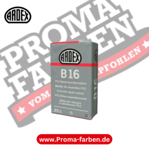 ARDEX B 16 Betonreparaturmörtel mit Korrosionsschutz kaufen bei Proma Farben.de Maler Fachhandel & Onlineshop