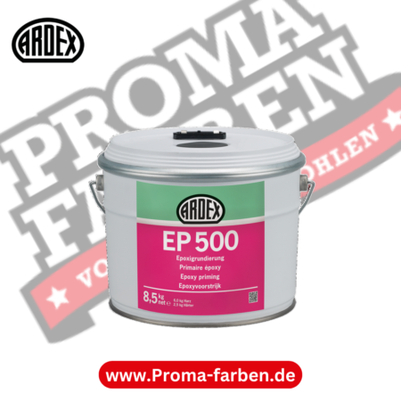 ARDEX EP 500 Epoxigrundierung – für saugende und dichte Untergründe kaufen bei Proma Farben.de Maler Fachhandel & Onlineshop