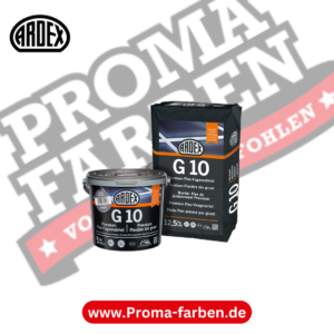 ARDEX G 10 PREMIUM Fugenmörtel kaufen bei Proma Farben.de Maler Fachhandel & Onlineshop