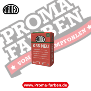 ARDEX K 36 NEU Ausgleichsmasse, Innen und Außen kaufen bei Proma Farben.de Maler Fachhandel & Onlineshop