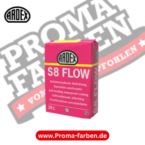 ARDEX S 8 FLOW Selbstlaufende Abdichtung kaufen bei Proma Farben.de Maler Fachhandel & Onlineshop