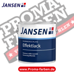 Jansen Hammerschlag- Effektlack Jansen Hammerschlag- Effektlack kaufen bei Proma Farben.de Maler Fachhandel & Onlineshop