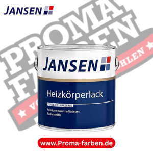 Jansen Heizkörperlack seidenglänzend kaufen bei Proma Farben.de Maler Fachhandel & Onlineshop