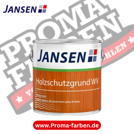 Jansen Holzschutzgrund Woodprimer WV ChemBiozidDV kaufen bei Proma Farben.de Maler Fachhandel & Onlineshop
