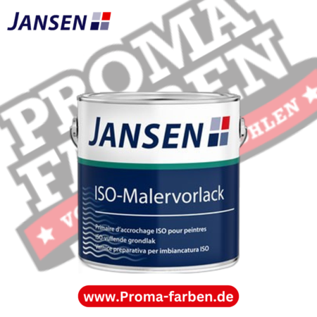 Jansen ISO Malervorlack kaufen bei Proma Farben.de Maler Fachhandel & Onlineshop