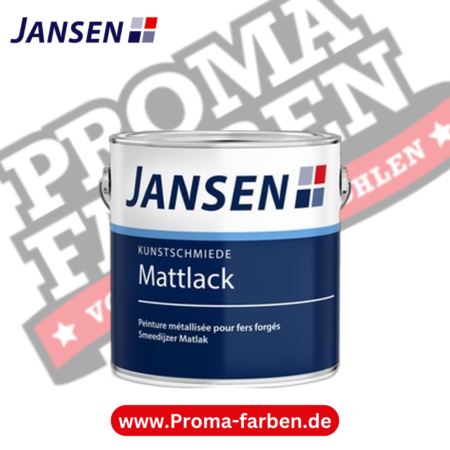 Jansen Kunstschmiede Mattlack Schwarz kaufen bei Proma Farben.de Maler Fachhandel & Onlineshop