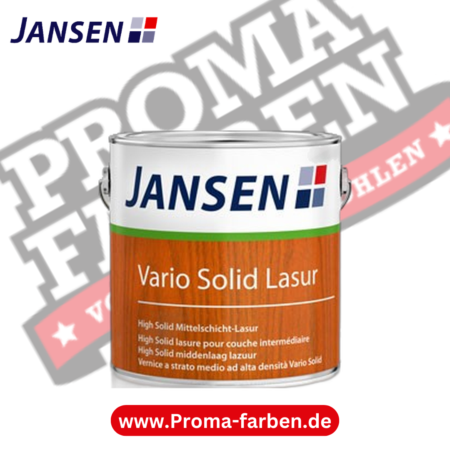 Jansen Vario Solid Lasur kaufen bei Proma Farben.de Maler Fachhandel & Onlineshop