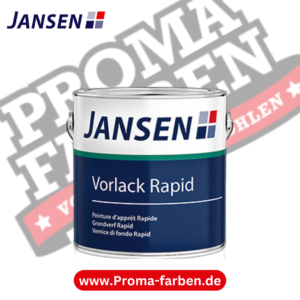 Jansen Vorlack Rapid kaufen bei Proma Farben.de Maler Fachhandel & Onlineshop