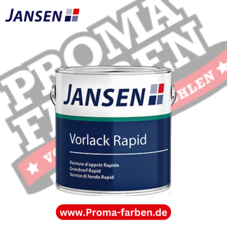 Jansen Vorlack Rapid kaufen bei Proma Farben.de Maler Fachhandel & Onlineshop
