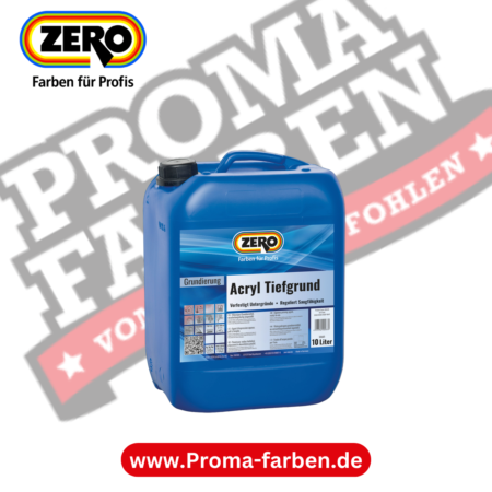 Zero Acryl Tiefgrund kaufen bei Proma Farben.de Maler Fachhandel & Onlineshop