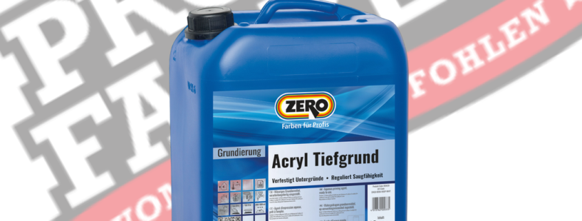 Zero Acryl Tiefgrund kaufen bei Proma Farben.de Maler Fachhandel & Onlineshop