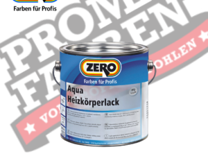 Zero Aqua Heizkörperlack kaufen bei Proma Farben.de Maler Fachhandel & Onlineshop