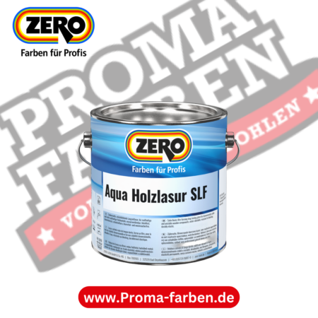Zero Aqua Holzlasur SLF kaufen bei Proma Farben.de Maler Fachhandel & Onlineshop
