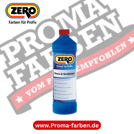 Zero Deco-in Verdünner kaufen bei Proma Farben.de Maler Fachhandel & Onlineshop