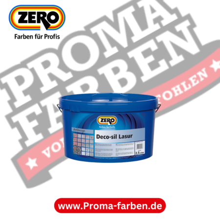 Zero DecoSil Lasur – 2,5 Liter, Lava kaufen bei Proma Farben.de Maler Fachhandel & Onlineshop