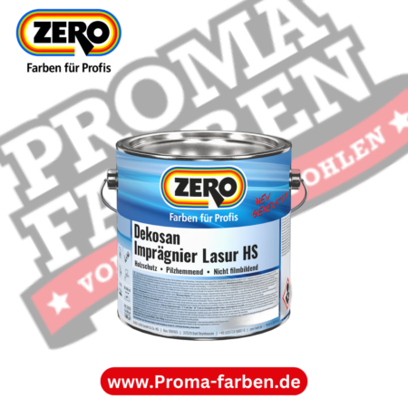 Zero Dekosan Imprägnier Lasur HS – ChemBiozidDV kaufen bei Proma Farben.de Maler Fachhandel & Onlineshop