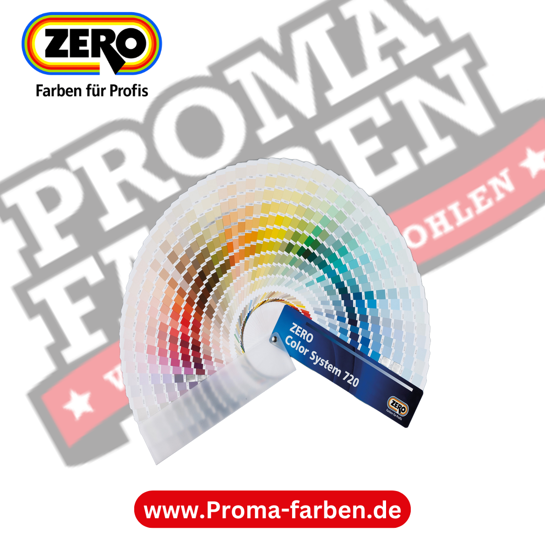 Zero Farbfächer Color System 720 kaufen bei Proma Farben.de Maler Fachhandel & Onlineshop