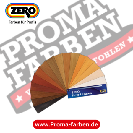 ZERO Holz-Lasuren Farbtonfächer kaufen bei Proma Farben.de Maler Fachhandel & Onlineshop