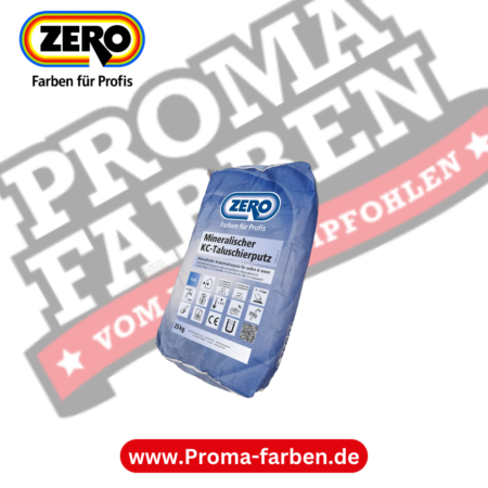 Zero Mineralischer KC Taluschierputz – 25kg Kratzputz kaufen bei Proma Farben.de Maler Fachhandel & Onlineshop