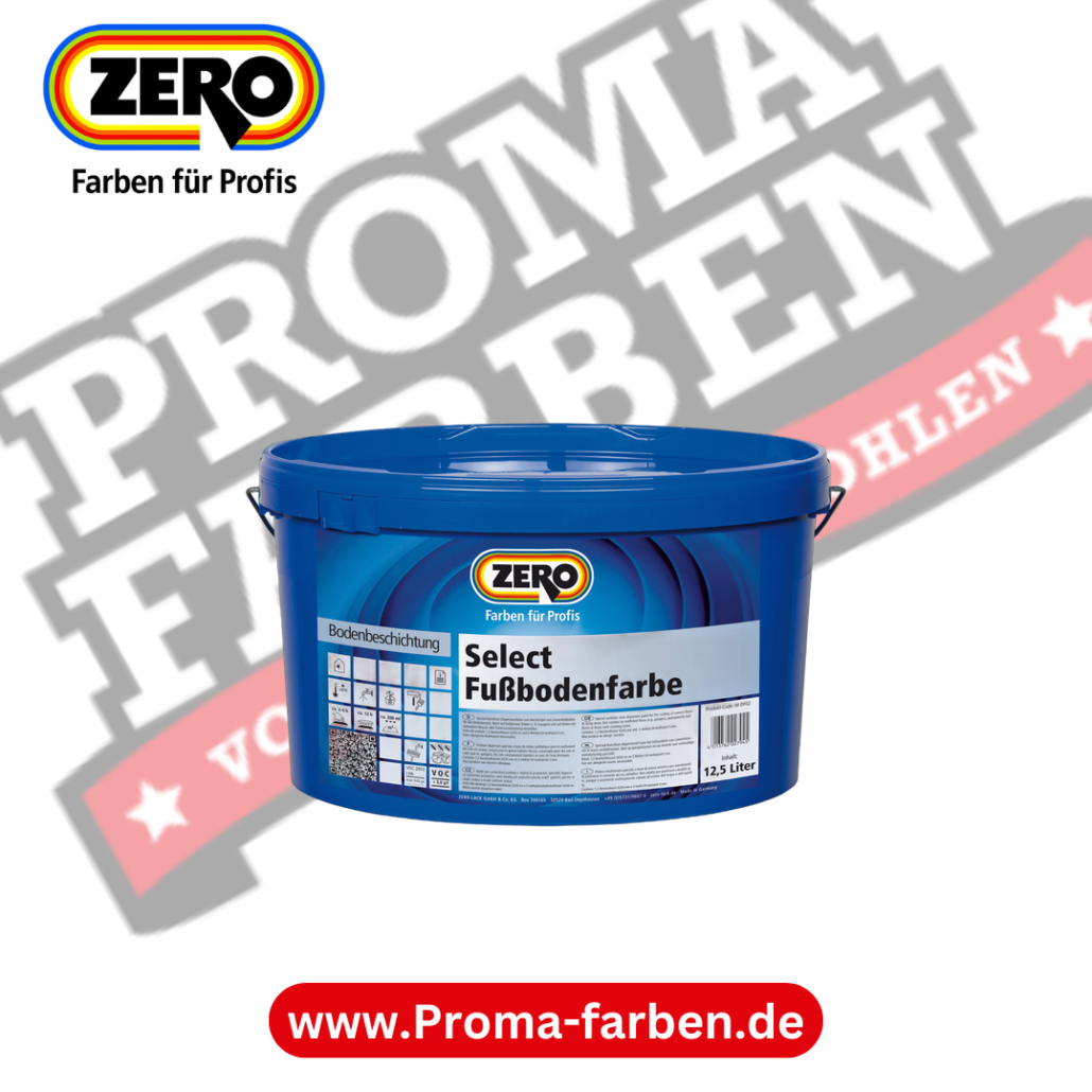 Zero Select Fußbodenfarbe 255 kaufen bei Proma Farben.de Maler Fachhandel & Onlineshop